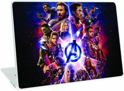 Galaxsia \Avengers D1 Laptop Skin Sticker Cover Case Decal Protector Fits for Any Laptop(Hp/Dell/Sony/Acer/Len vinyl Laptop Skin Compatible for 15.6 inch(Theme: Movies)