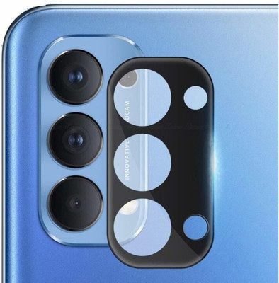 VOSKI Back Camera Lens Glass Protector for Oppo Reno 4 Premium Quality Scratch Resistant Camera Lens Protector Glass(Pack of: 1)