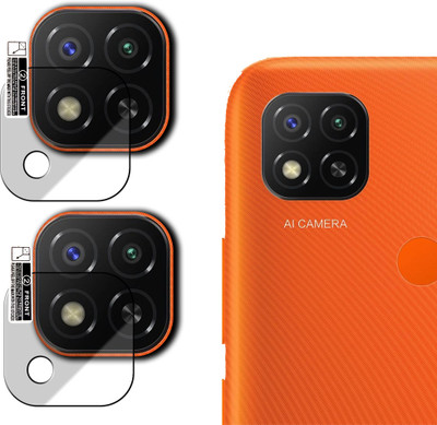 Mclues Back Camera Lens Glass Protector for Redmi 9(Pack of: 2)