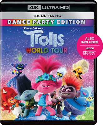 Trolls: World Tour (4K UHD) (1-Disc)(4K(UHD) Blu-ray English)