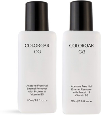 COLORBAR NAIL POLISH REMOVER 110ML PAC OF 2(220 ml)