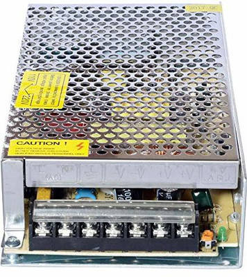 Bright Electronic Components 24v 5a Power Supply | 120w Power Supply 120 Watts Server PSU with 2 SATA Cables(Silver)
