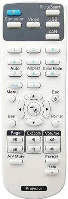 Akshita Compatible For PROJECTOR Remote Control ( Chake Image With Old Remote ) EPSON Remote Controller(White)