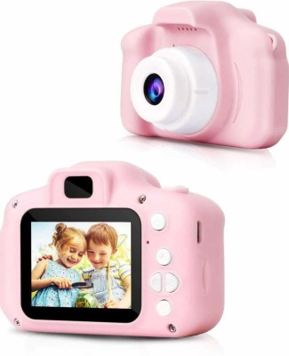 dkian Digital Kids camera 20MP 1080P with 32GB Memory Card Mini Mirrorless Camera(Pink)