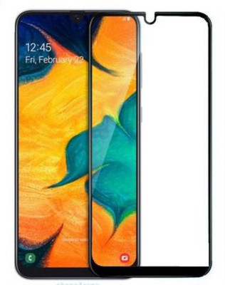 BVR Edge To Edge Tempered Glass for Samsung Galaxy A30, Samsung Galaxy A30s(Pack of 1)