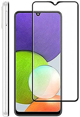 GDBUY Edge To Edge Tempered Glass for Samsung Galaxy A22, Samsung A22(Pack of 1)