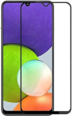 GDBUY Edge To Edge Tempered Glass for Samsung Galaxy A22, Samsung A22(Pack of 1)