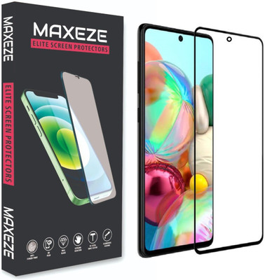 MAXEZE Edge To Edge Tempered Glass for POCO F3 GT(Pack of 1)