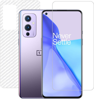 HOBBYTRONICS Front and Back Screen Guard for OnePlus 9(Pack of 1)