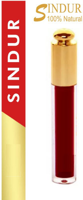 Latixmat Sindoor Maroon with Sponge-Tip- Applicator- Long lasting Chemical free SINDOOR(Maroon)