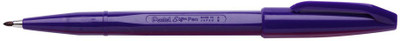 Pentel Arts Brush sign Fiber Tip Nib Sketch Pen(Violet)