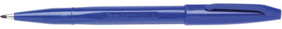Pentel Arts Brush sign Fiber Tip Nib Sketch Pen(Blue)