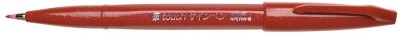 Pentel Arts Brush sign Flexible Nib Sketch Pen(Red)