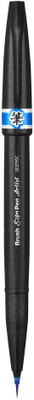 Pentel Arts Brush sign Flexible Nib Sketch Pen(SKY BLUE)