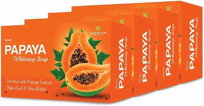 MORVIN PAPAYA Whitening Soap(4 x 75 g)
