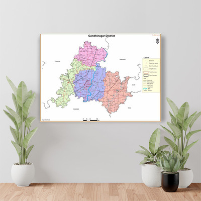 BRITISH TERMINAL 60 cm GANDHINAGAR DISTRICT Self Adhesive Sticker(Pack of 1)