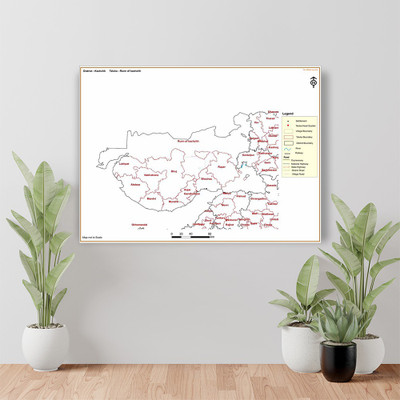 BRITISH TERMINAL 60 cm Kachchh DISTRICT Runn of Kachchh TALUKA Self Adhesive Sticker(Pack of 1)