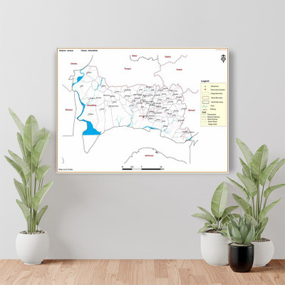 BRITISH TERMINAL 60 cm Anand DISTRICT Khambhat TALUKA Self Adhesive Sticker(Pack of 1)