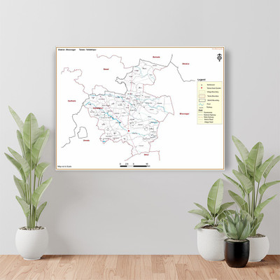 BRITISH TERMINAL 60 cm Bhavnagar DISTRICT Vallabhipur TALUKA Self Adhesive Sticker(Pack of 1)