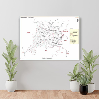 BRITISH TERMINAL 30 cm Ahmedabad DISTRICT Sanand TALUKA Self Adhesive Sticker(Pack of 1)