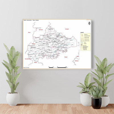 BRITISH TERMINAL 60 cm Banaskantha DISTRICT Palanpur TALUKA Self Adhesive Sticker(Pack of 1)