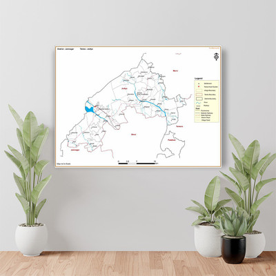 BRITISH TERMINAL 60 cm Jamnagar DISTRICT Jodiya TALUKA Self Adhesive Sticker(Pack of 1)