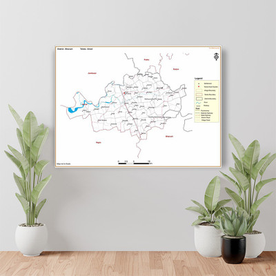 BRITISH TERMINAL 60 cm Bharuch DISTRICT Amod TALUKA Self Adhesive Sticker(Pack of 1)