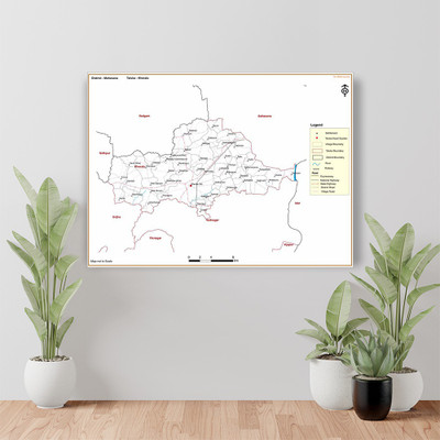 BRITISH TERMINAL 60 cm Mehesana DISTRICT Kheralu TALUKA Self Adhesive Sticker(Pack of 1)