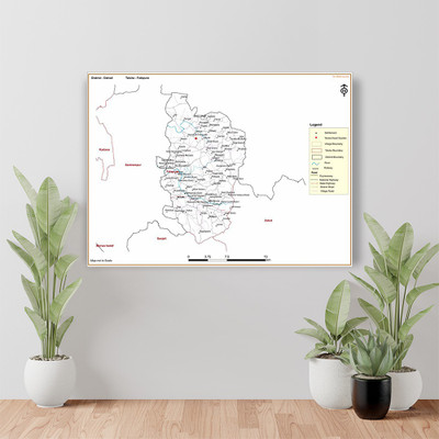 BRITISH TERMINAL 60 cm Dahod DISTRICT Fatepura TALUKA Self Adhesive Sticker(Pack of 1)
