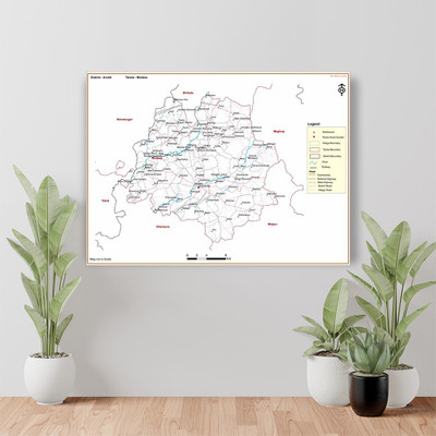 BRITISH TERMINAL 30 cm Arvalli DISTRICT Modasa TALUKA Self Adhesive Sticker(Pack of 1)