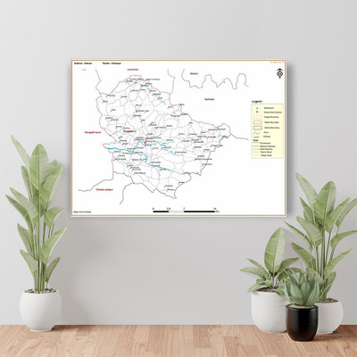 BRITISH TERMINAL 60 cm Dahod DISTRICT Dhanpur TALUKA Self Adhesive Sticker(Pack of 1)