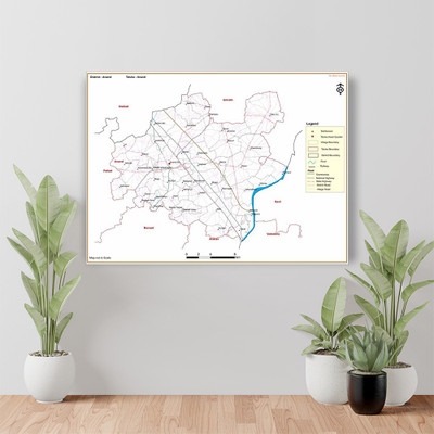 BRITISH TERMINAL 30 cm Anand DISTRICT Anand TALUKA Self Adhesive Sticker(Pack of 1)