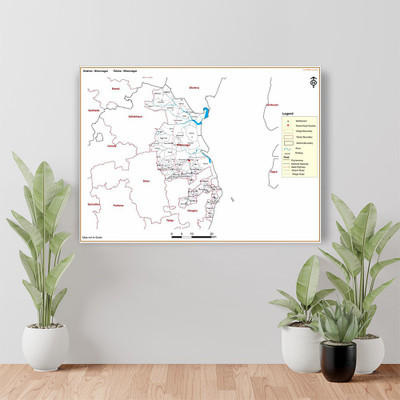 BRITISH TERMINAL 60 cm Bhavnagar DISTRICT Bhavnagar TALUKA Self Adhesive Sticker(Pack of 1)