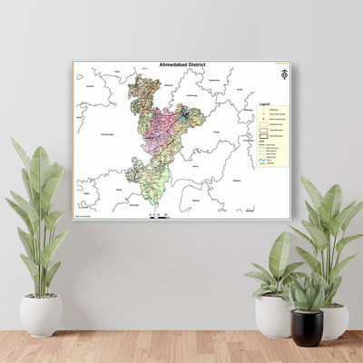 BRITISH TERMINAL 60 cm AHMEDABAD DISTRICT Self Adhesive Sticker(Pack of 1)