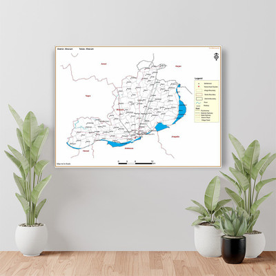 BRITISH TERMINAL 60 cm Bharuch DISTRICT Bharuch TALUKA Self Adhesive Sticker(Pack of 1)