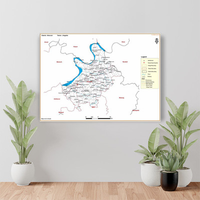 BRITISH TERMINAL 30.48 cm Bharuch DISTRICT Jhagadia TALUKA Self Adhesive Sticker(Pack of 1)