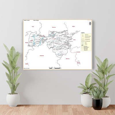 BRITISH TERMINAL 60 cm Arvalli DISTRICT Bayad TALUKA Self Adhesive Sticker(Pack of 1)
