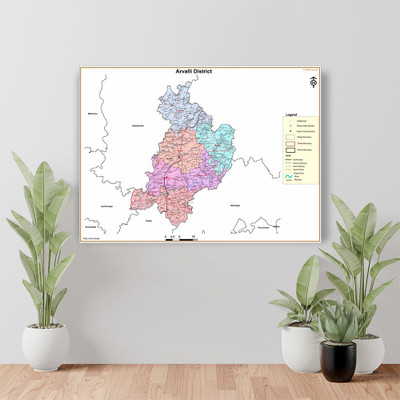 BRITISH TERMINAL 60 cm ARVALLI DISTRICT Self Adhesive Sticker(Pack of 1)
