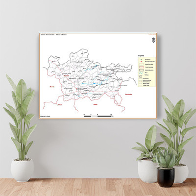 BRITISH TERMINAL 60 cm Banaskantha DISTRICT Dhanera TALUKA Self Adhesive Sticker(Pack of 1)