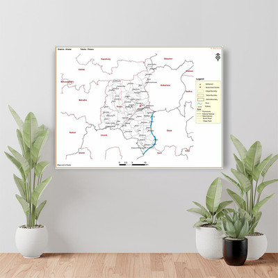 BRITISH TERMINAL 30 cm Kheda DISTRICT Thasra TALUKA Self Adhesive Sticker(Pack of 1)