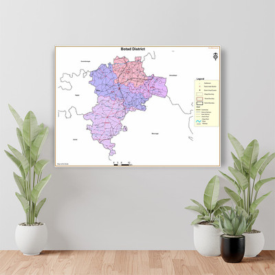 BRITISH TERMINAL 30 cm BOTAD DISTRICT Self Adhesive Sticker(Pack of 1)