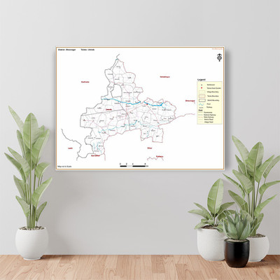 BRITISH TERMINAL 30 cm Bhavnagar DISTRICT Umrala TALUKA Self Adhesive Sticker(Pack of 1)