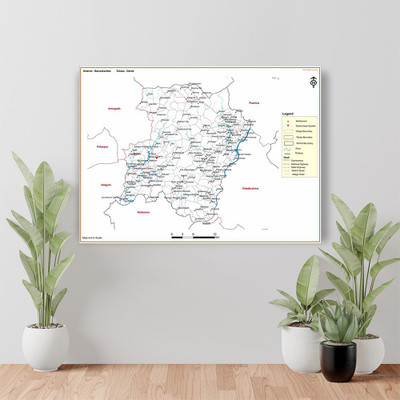 BRITISH TERMINAL 60 cm Banaskantha DISTRICT Danta TALUKA Self Adhesive Sticker(Pack of 1)
