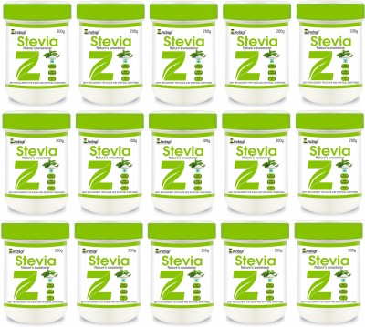 Zindagi Stevia Powder - Stevia White Powder - Stevia Sachets - Sugarfree Stevia Leaves Powder - 200gm (Pack of 15) Sugar(200 g, Pack of 15)