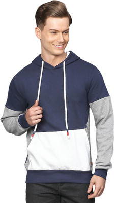 CAMPUS SUTRA Full Sleeve Color Block Men Sweatshirt