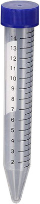 KUMAR 15 ml Rimmed Polypropylene Test Tube(8 cm 200 K Pack of 5)