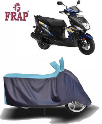 Frap Two Wheeler Cover for Yamaha(Cygnus Ray ZR, Blue, Grey)