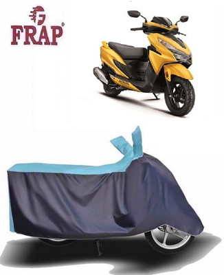 Frap Two Wheeler Cover for Honda(Grazia, Blue, Grey)