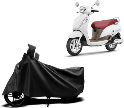 APNEK Waterproof Two Wheeler Cover for Suzuki(Access 125, Black)