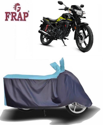 Frap Two Wheeler Cover for Honda(SP 125, Blue, Grey)
